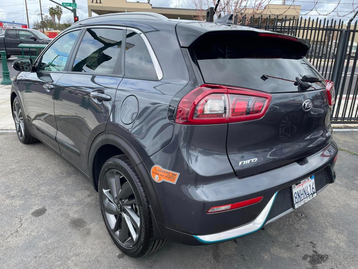 2019 DARK GRAY /GRAY Kia Niro Plug In Hybrid (KNDCD3LD9K5) , located at 744 E Miner Ave, Stockton, CA, 95202, (209) 944-5770, 37.956863, -121.282082 - Photo#14